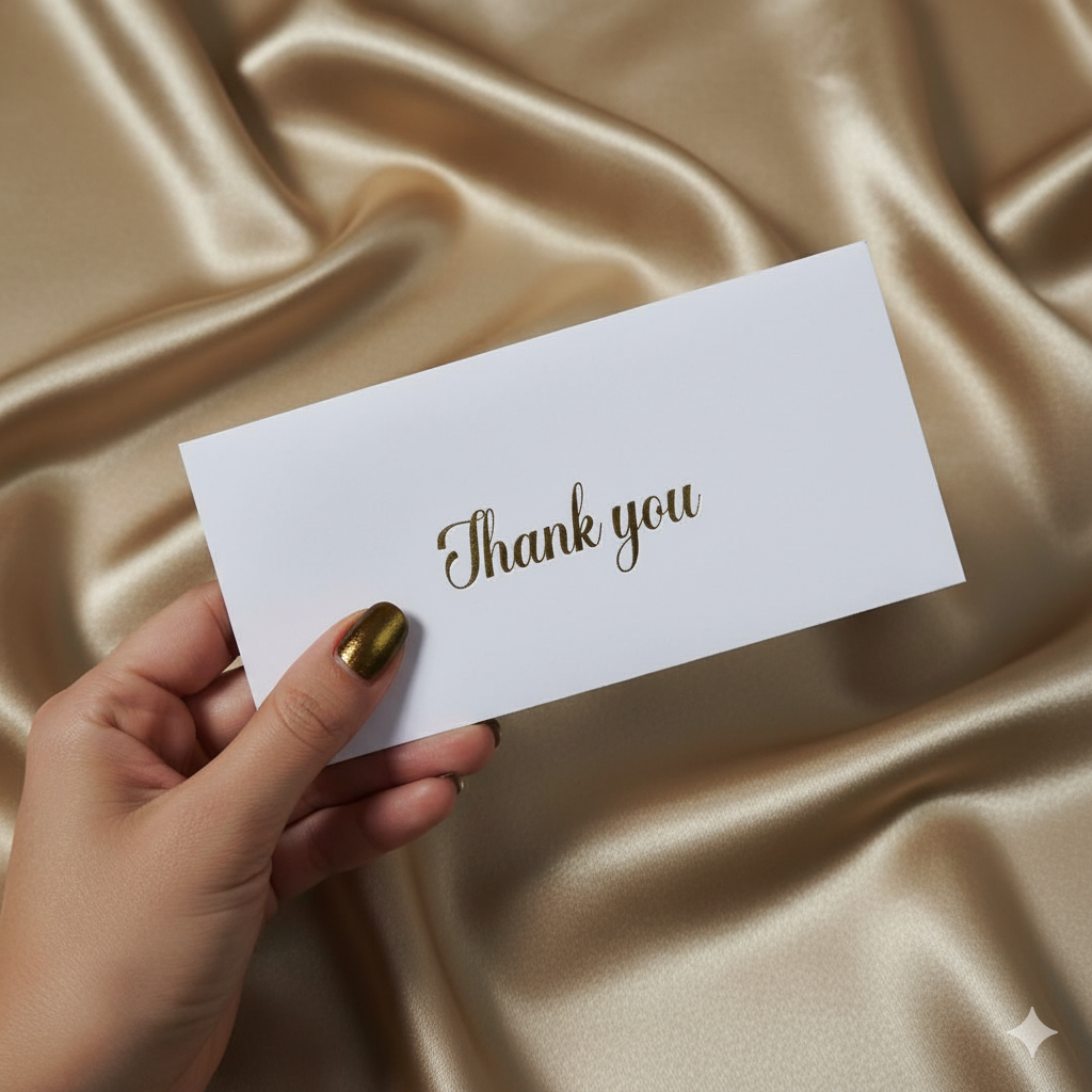 Thank you Envelope Packet of 10 pcs