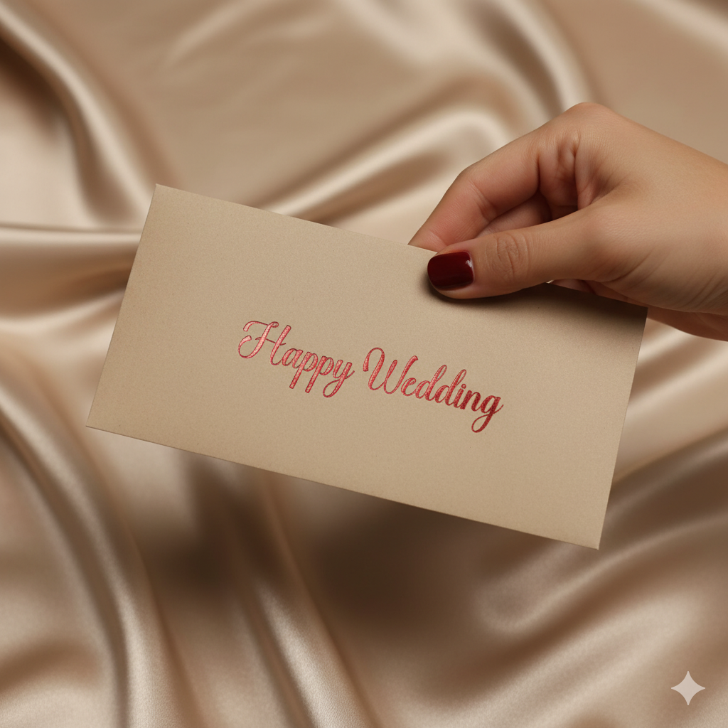 Happy wedding Envelope Packet of 10 pcs