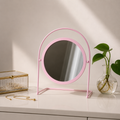 Round Tabletop Vanity Mirror
