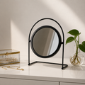 Round Tabletop Vanity Mirror