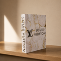 Louis Vuitton White Marble Decorative Book Box