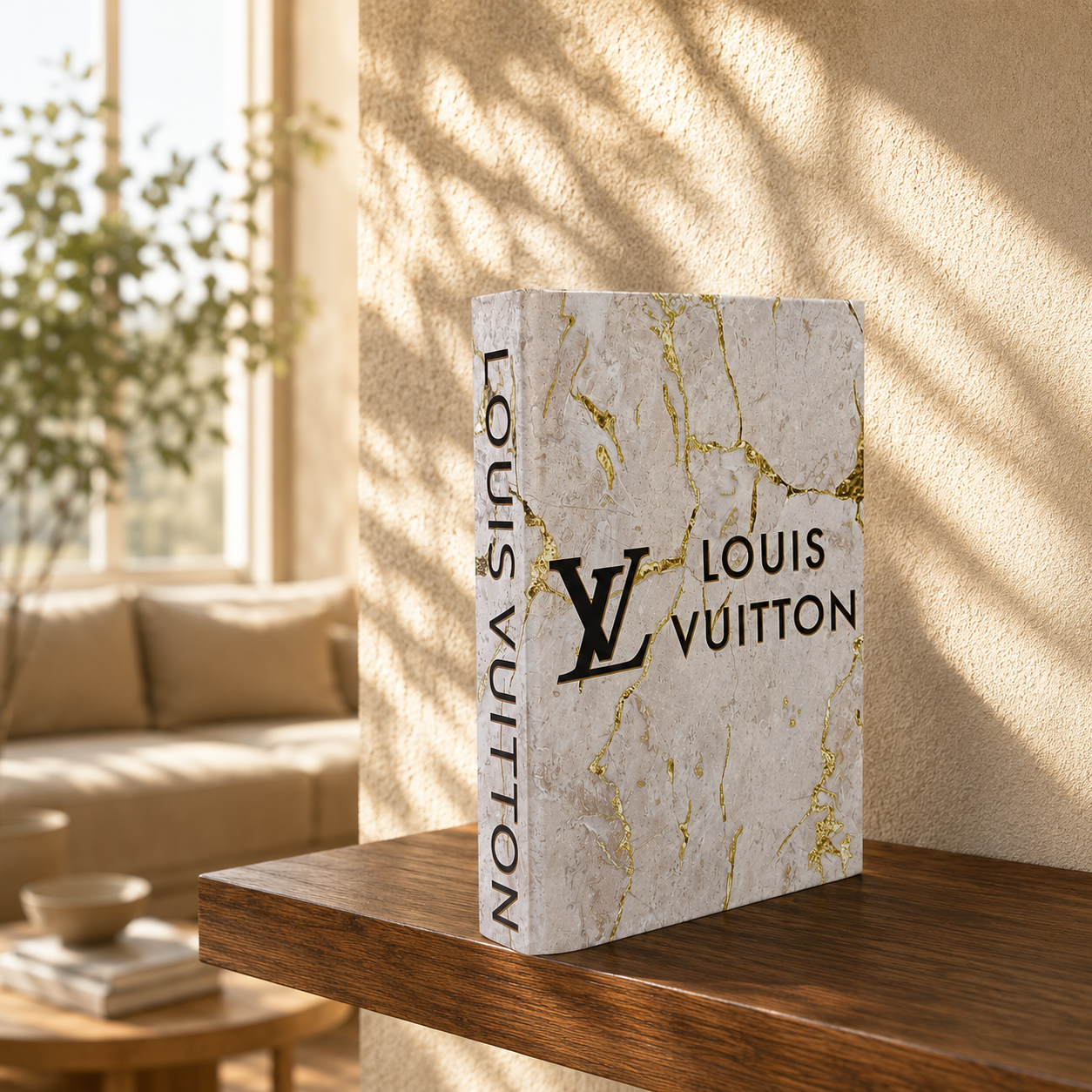 "LV MARBLE" Decorative Book