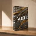 Vogue Marble and Gold Decorative Book Box