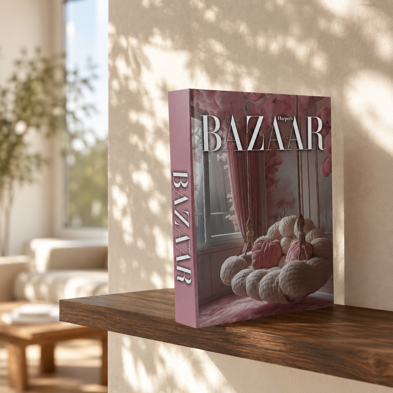 "BAZAAR" Decorative Book
