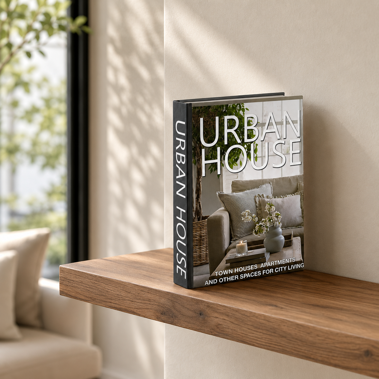 "Urban House" Decorative Faux Book