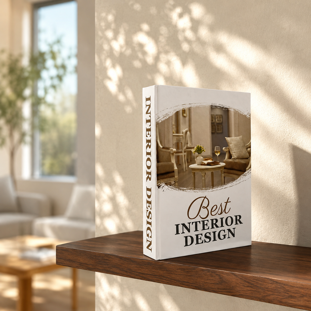 "INTERIOR DESIGN" Decorative Book
