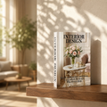 "INTERIOR DESIGN" Decorative Book Box