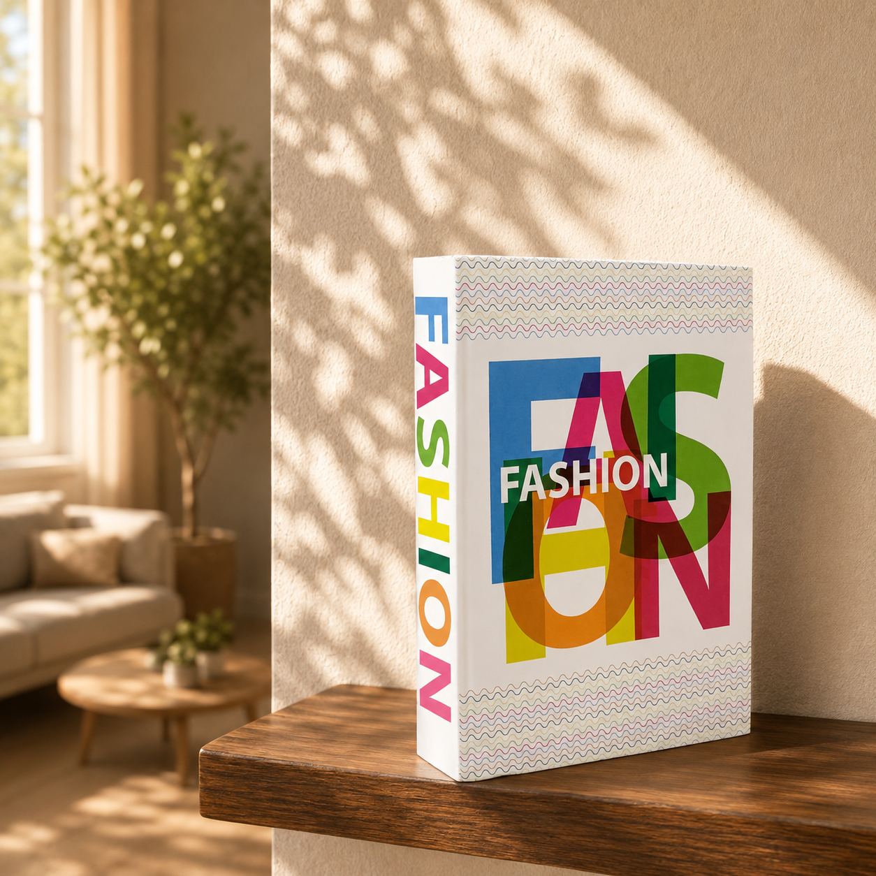 "FASHION" Decorative Book Box