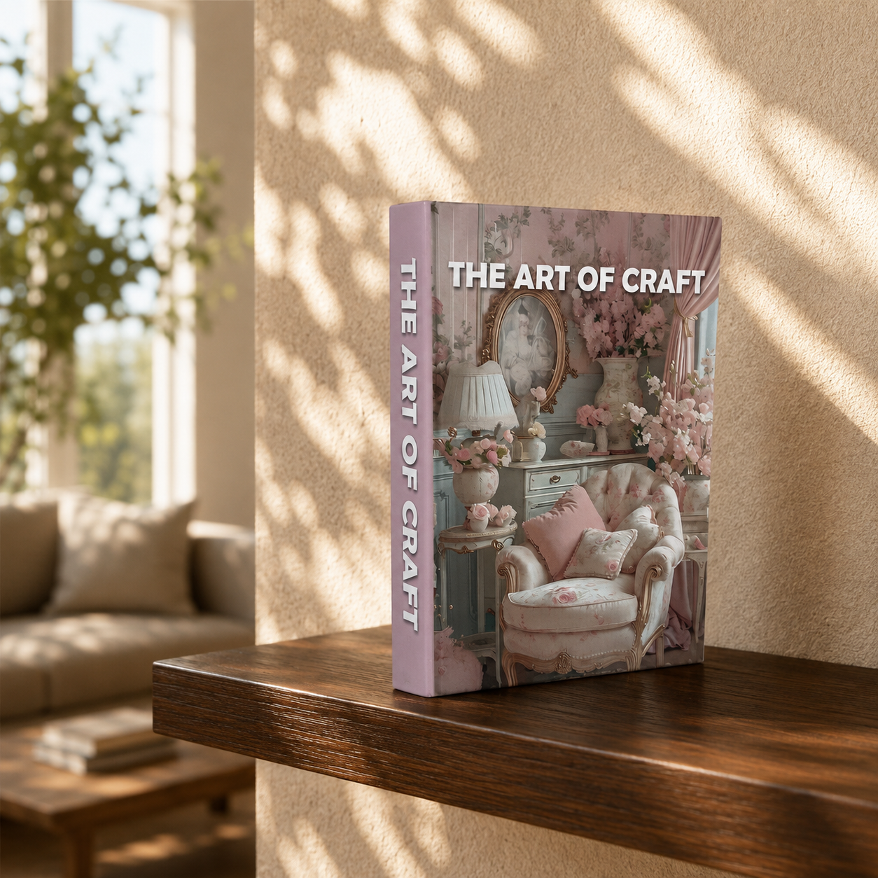 "The Art Of Craft" Decorative Book