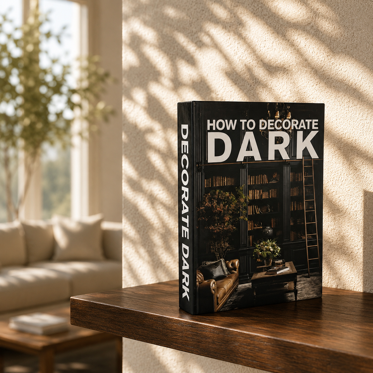 "How To Decorate Dark" Decorative Book