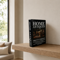 "Home Antiques" Decorative Faux Book