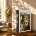 "DECOR MAGAZINE" Decorative Book Box