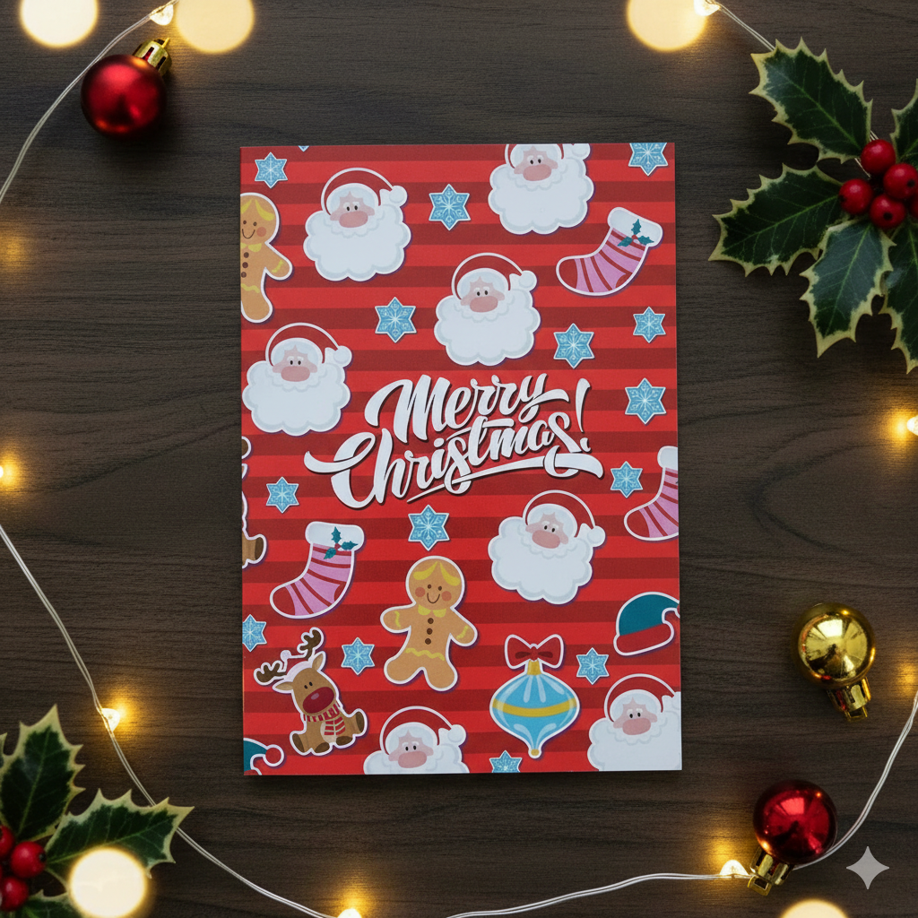 Merry Christmas Greeting card
