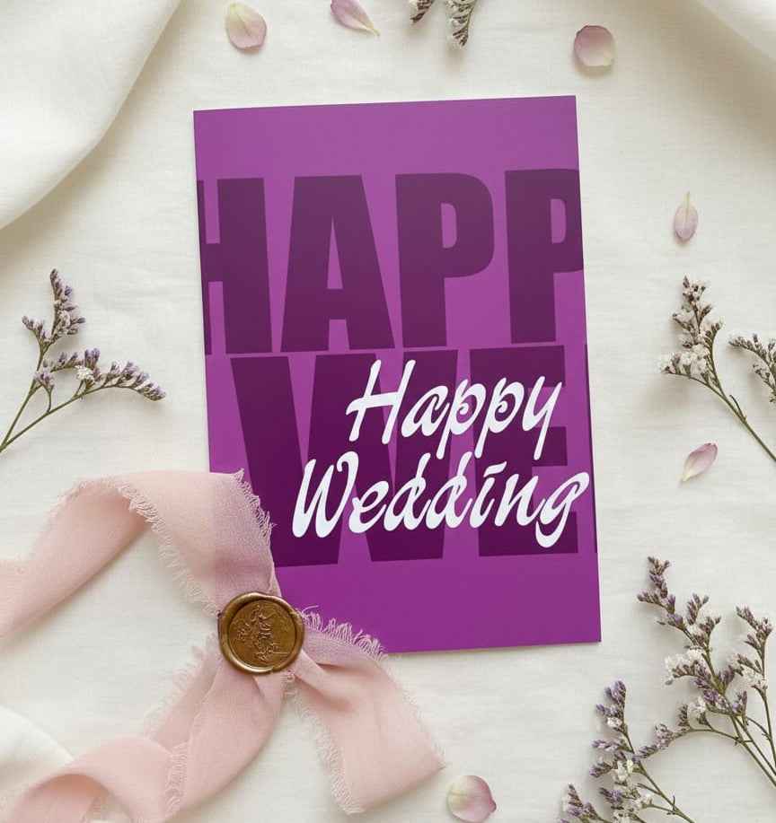 Happy Wedding Card