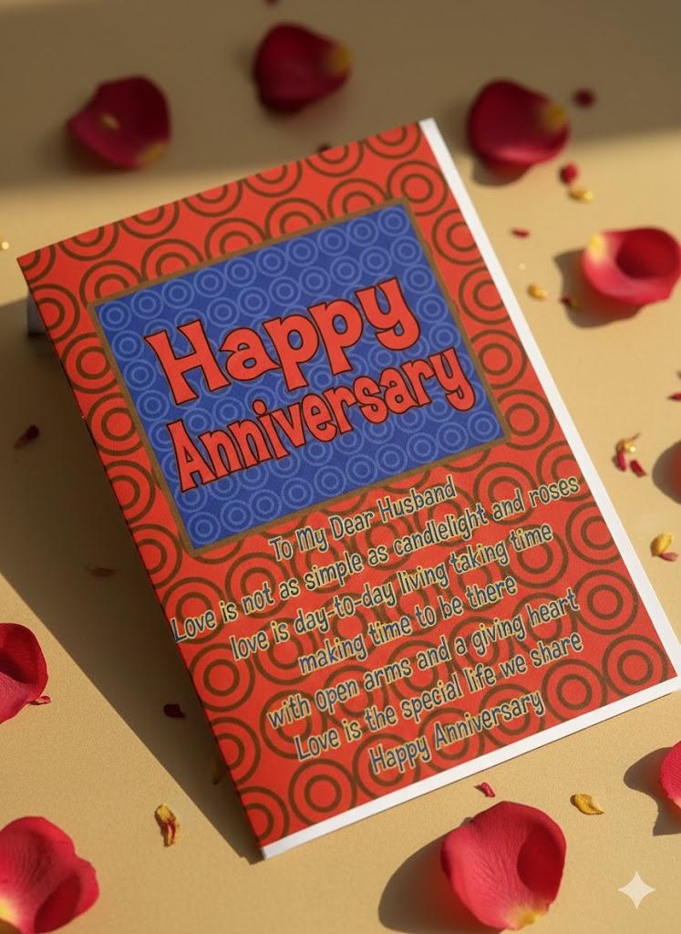 Happy Anniversary Card