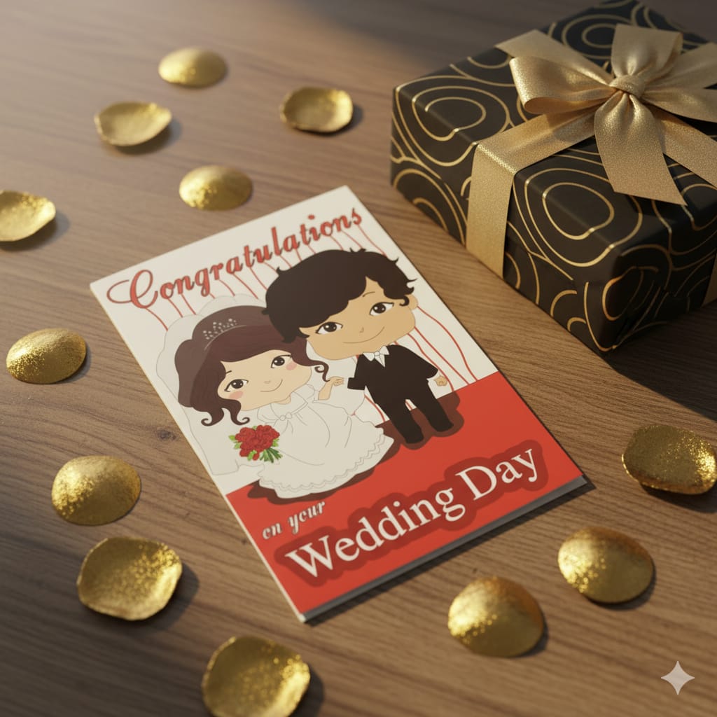 Congratulations Wedding Greeting Card