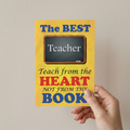 Best Teacher Greeting Card