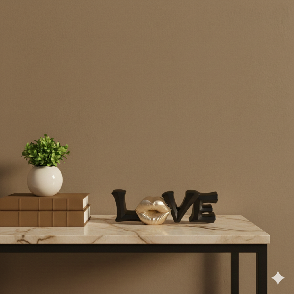 Word Design  Sculpture -Love