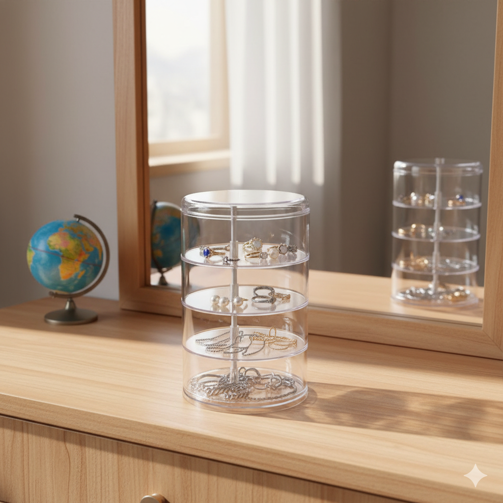 Ring Multilayer jewelry Storage Box