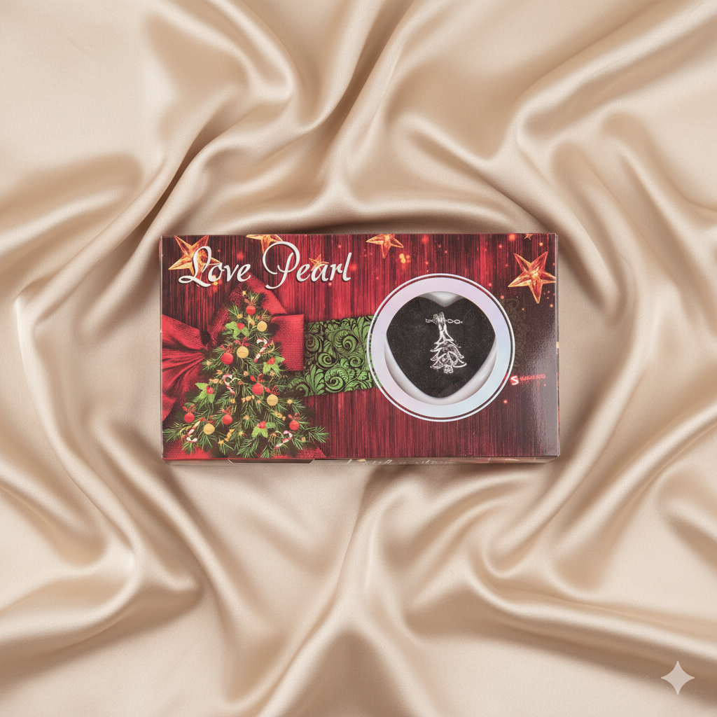 Love pearl christmas tree jewelry