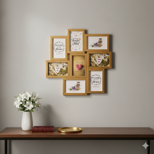 Collage Wooden Photo Frame