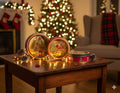 Christmas Round Tin Boxes- Elegant Storage & Gift Packaging