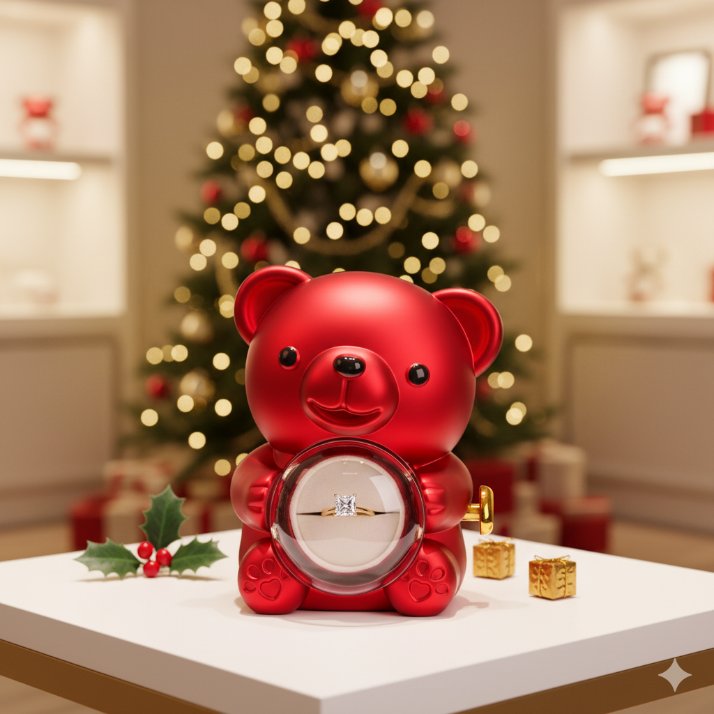 Bear- Shaped Ring Box