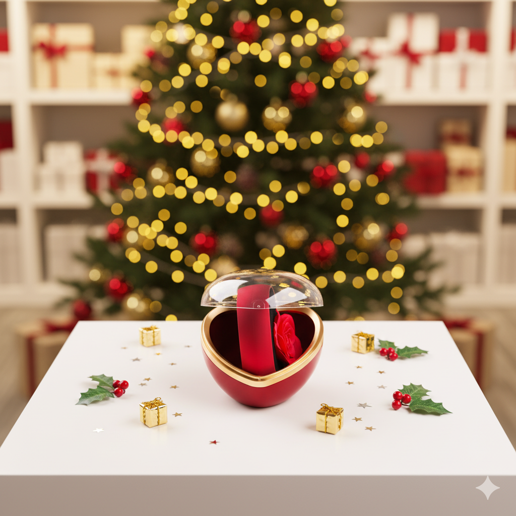 Heart -shaped  Ring Box