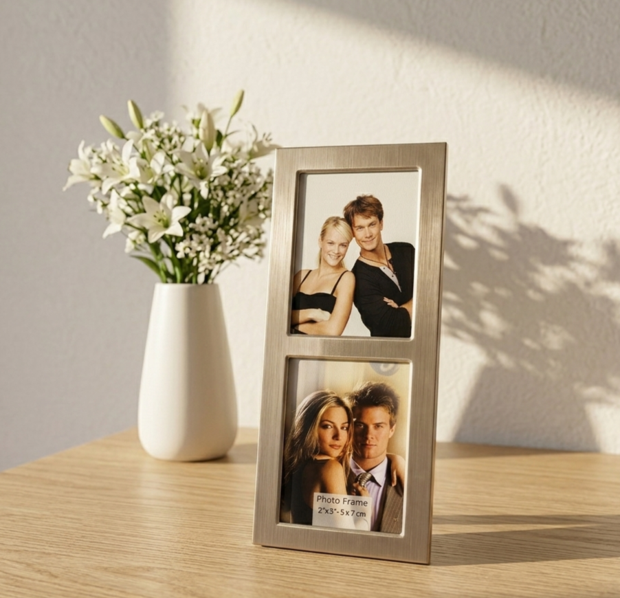 Double Photo Frame for 2 Images