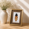 Alphabet Pattern Photo Frame