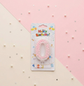 Pink Numbers Birthday Candles-0-