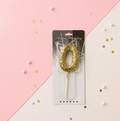 Glitter Number Birthday Candle-0-