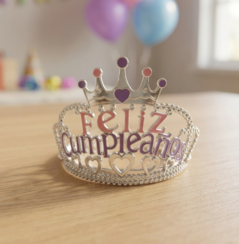 Gold Elegant Party Tiara