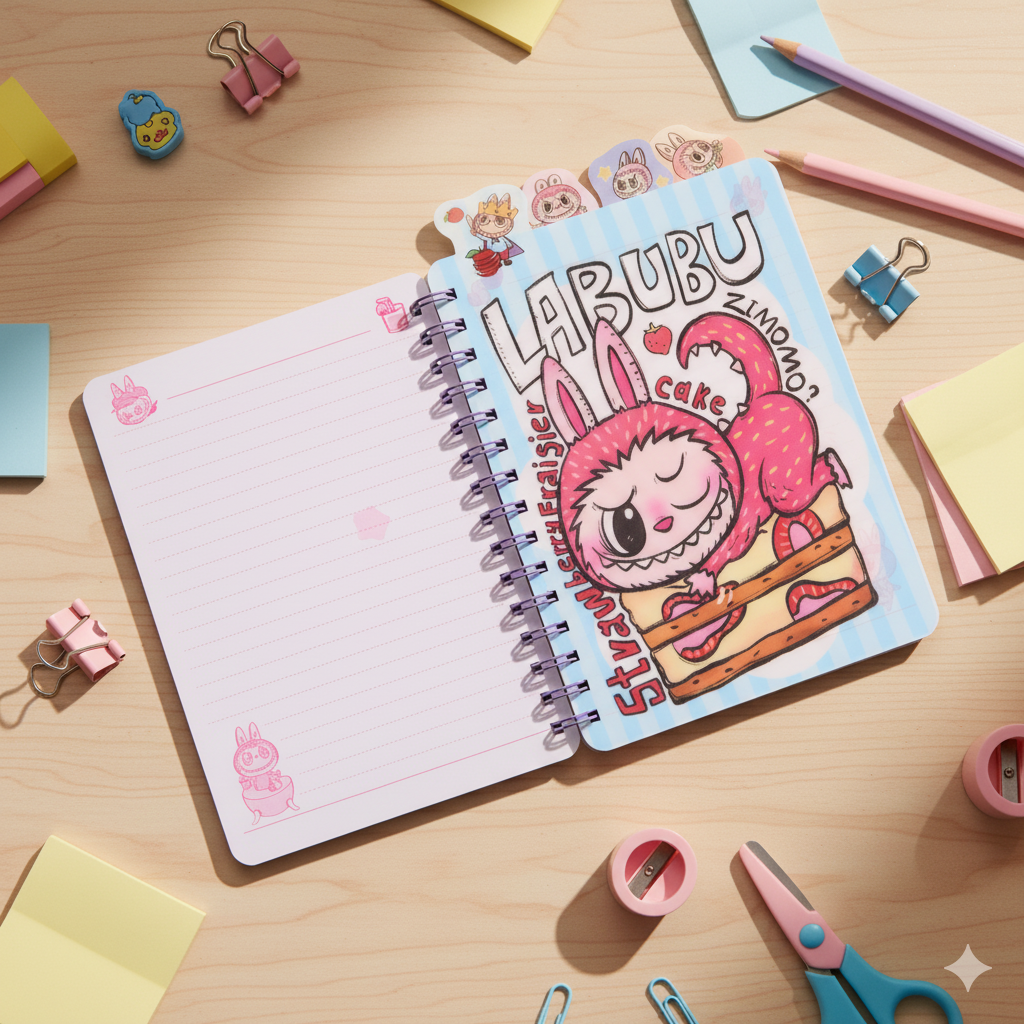Divided LABUBU NoteBook
