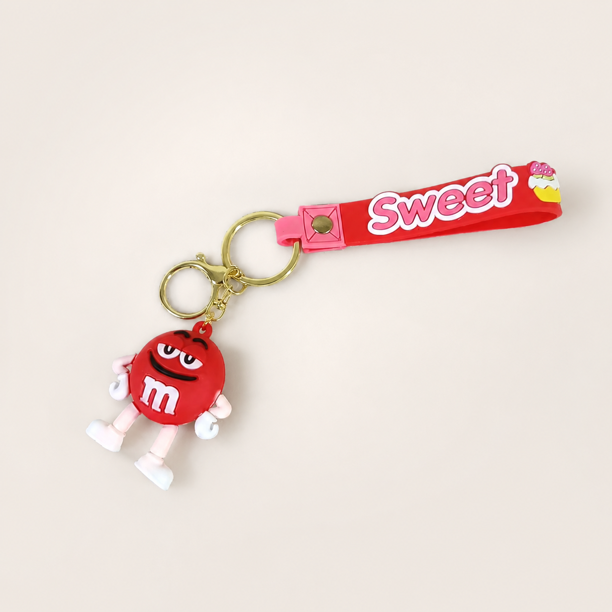 M&M's Silicone Keychain