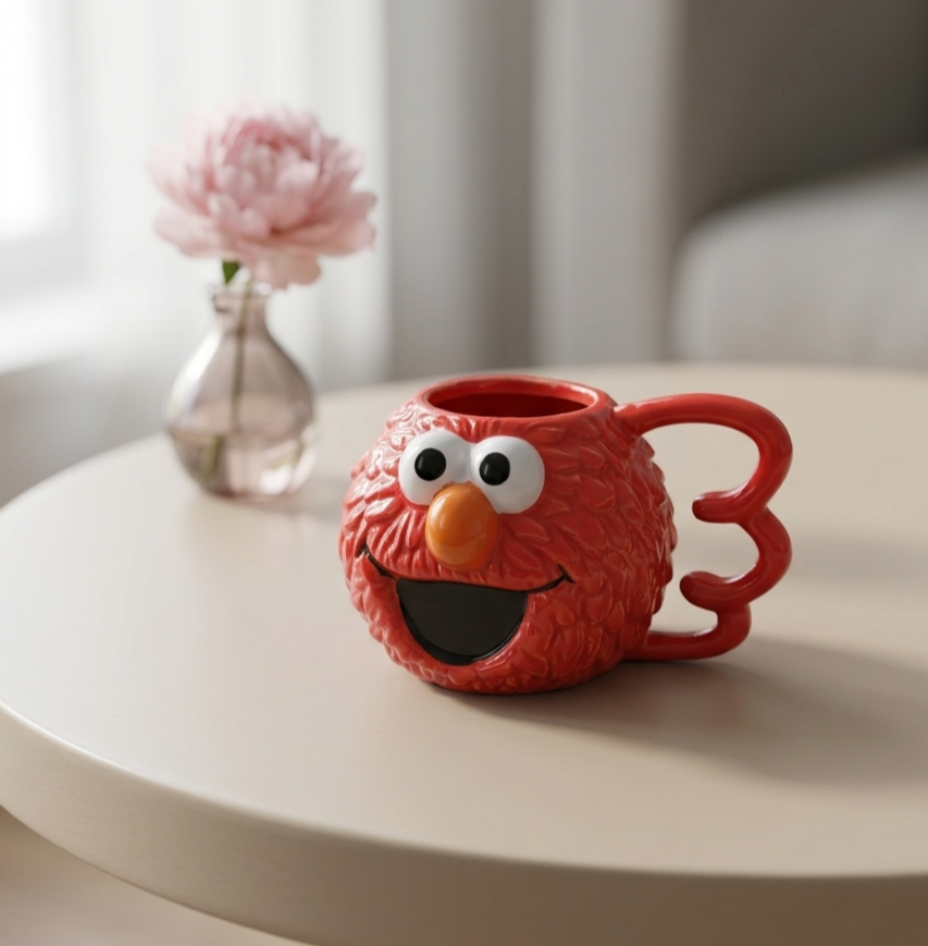 Red Cartoon  Character ( SEMSEM) Mug