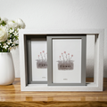 Sliding Double Photo Frame