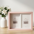 Sliding Double Photo Frame
