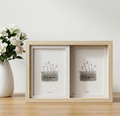 Sliding Double Photo Frame