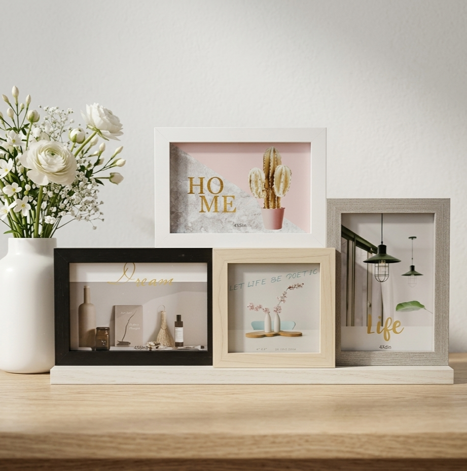 4-in-1 Combined Multi Photo Frame