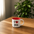 " I love you " Two-Tone Mug