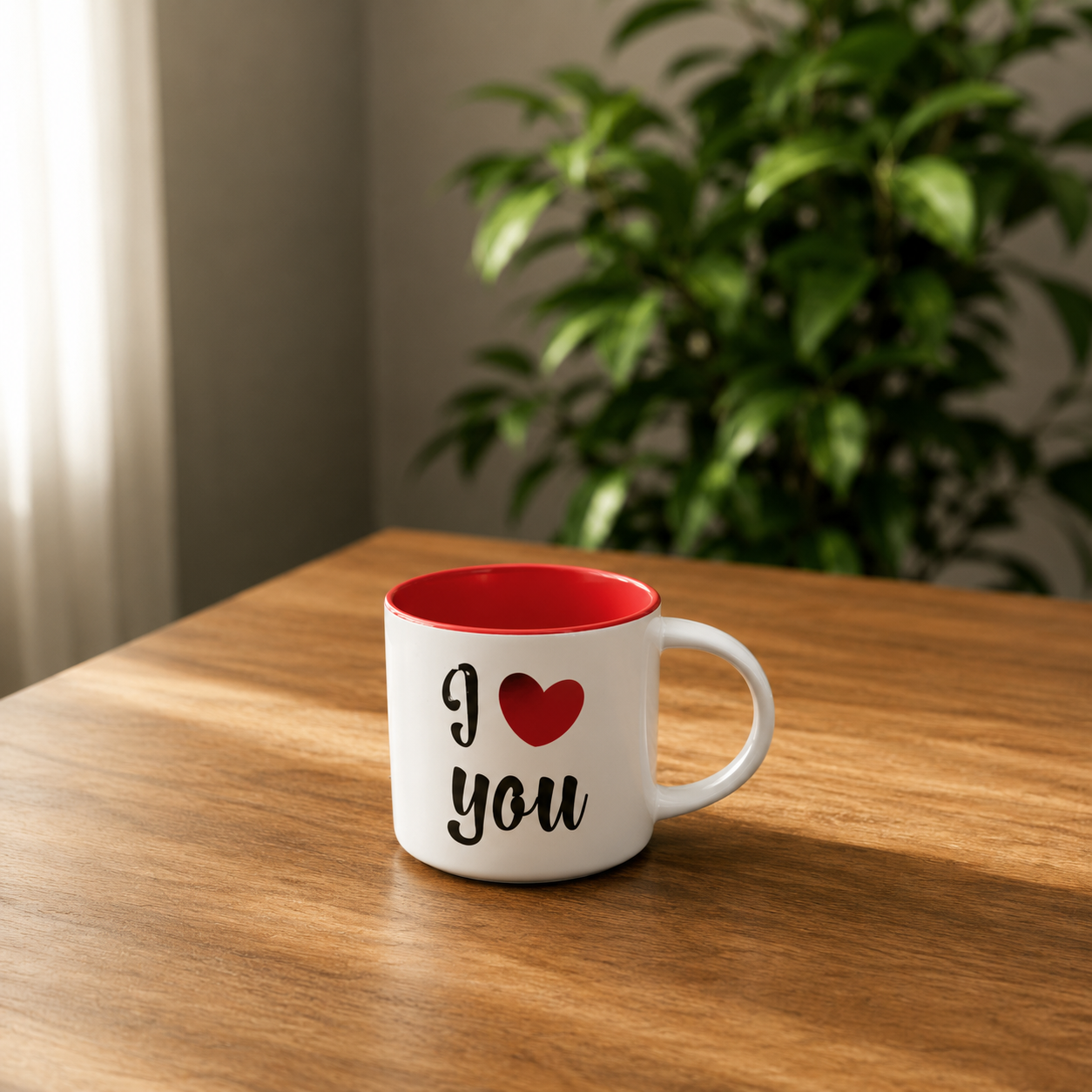 " I love you " Two-Tone Mug