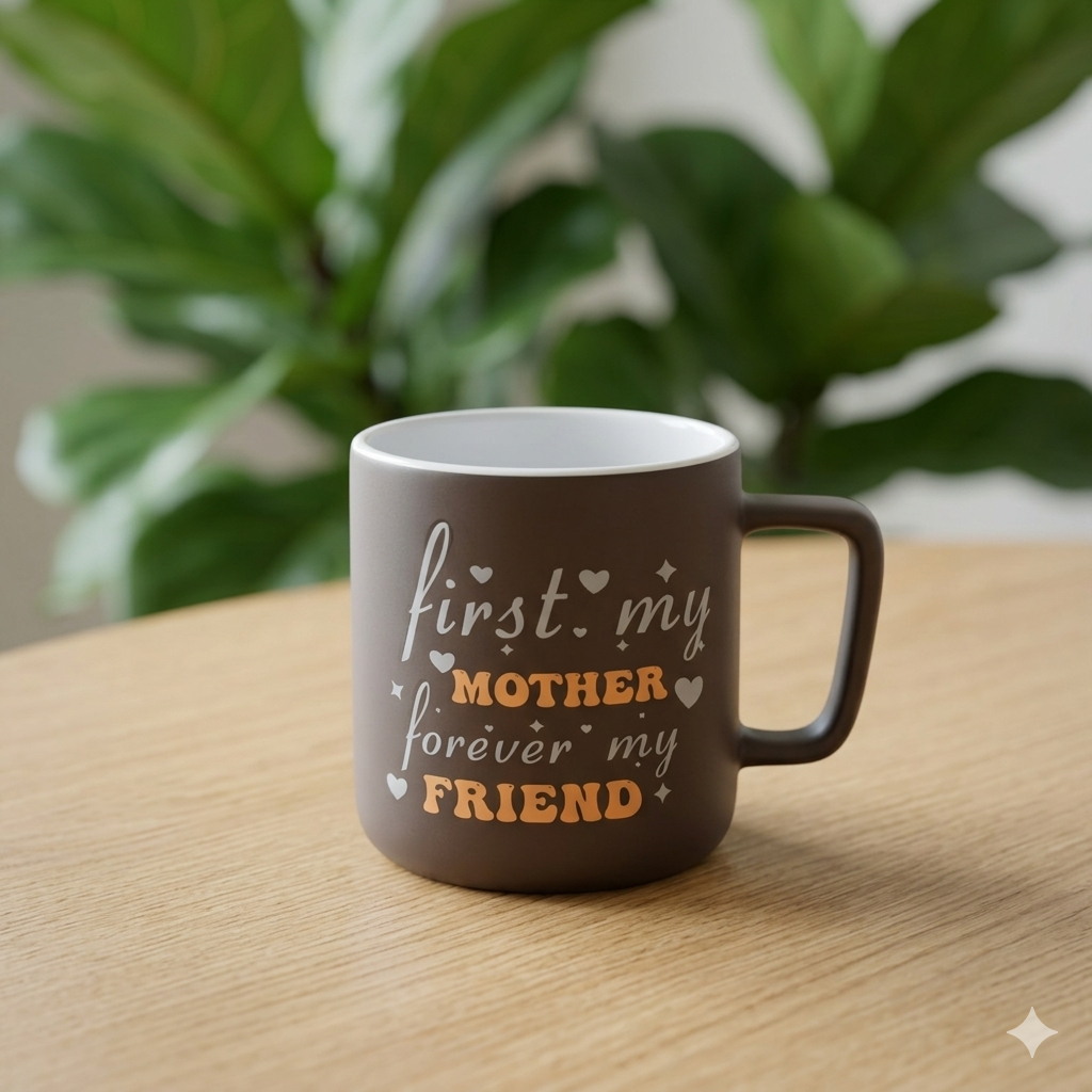 First My Mother, Forever My Friend” Mug