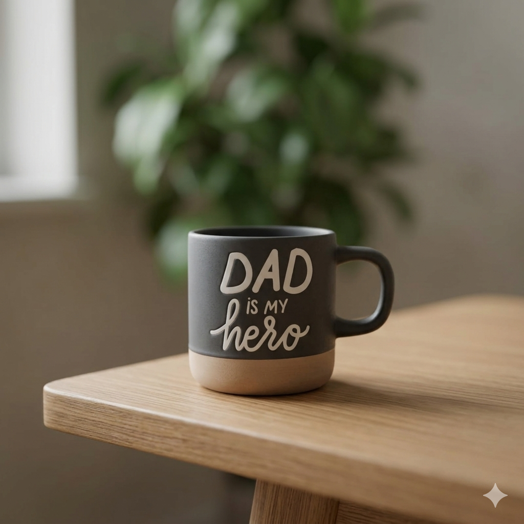 Dad Is My Hero” Mug