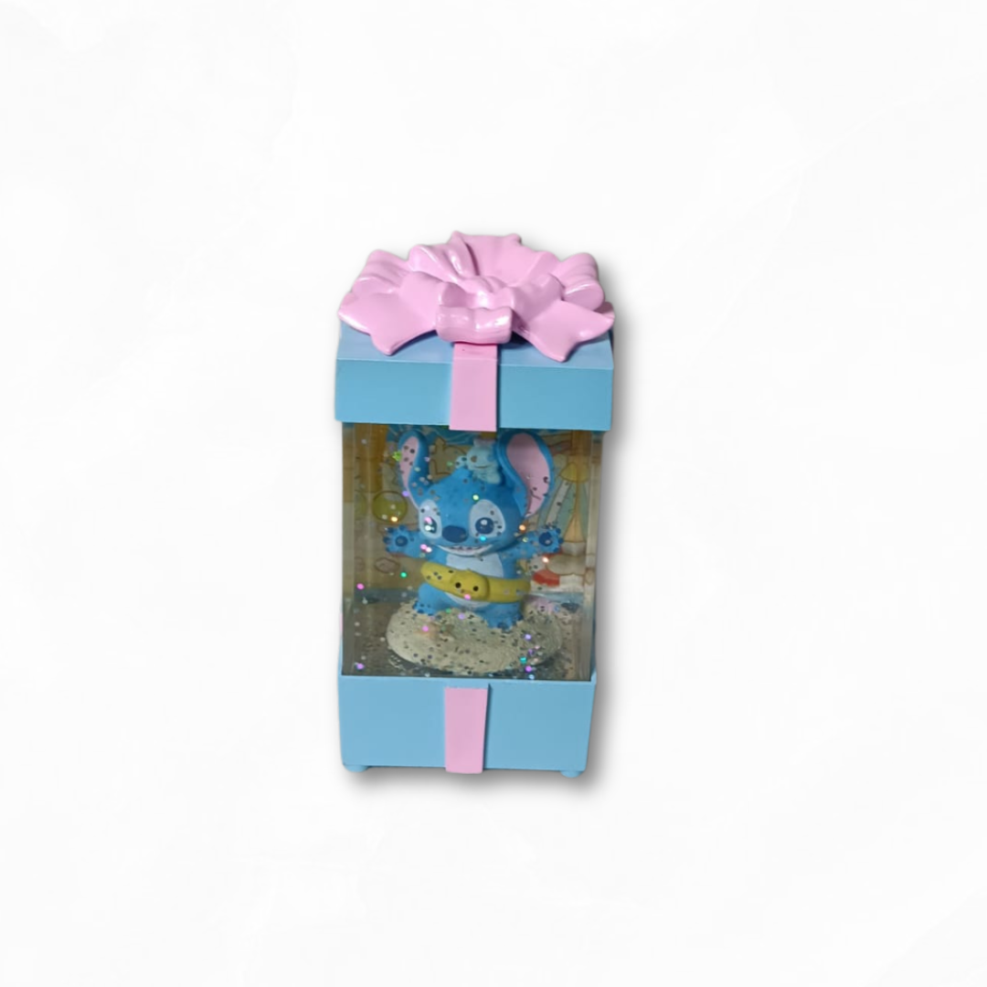 Disney's Stitch Gift Box Water Globe