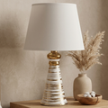 White and Gold Lamp