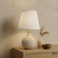 Beige & White Lamp