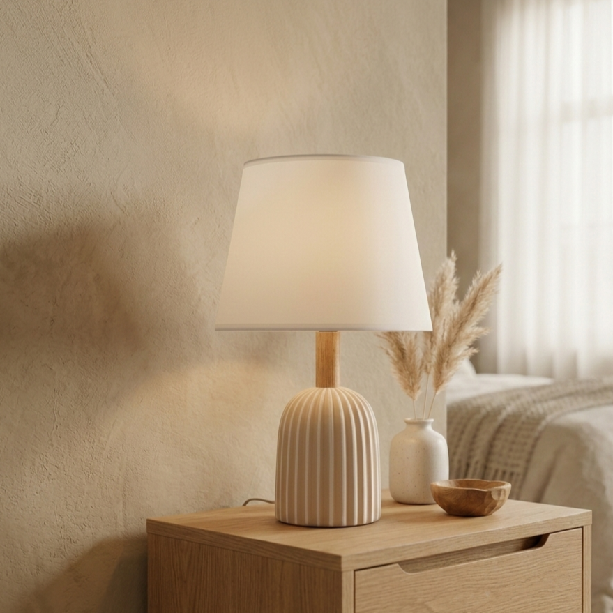 Beige Decorative Lamp
