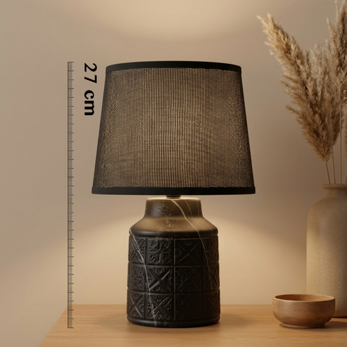 Black Marble-Texture Lamp