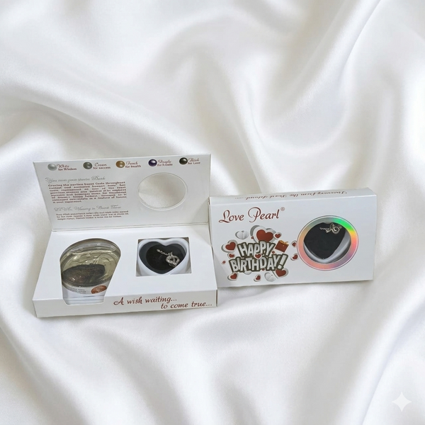Love pearl happy birthday jewelry
